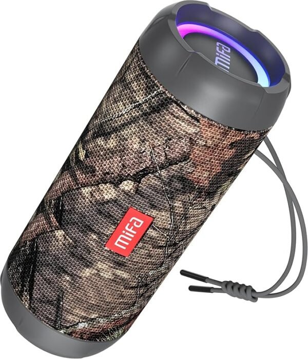 Altavoz portátil WildRod, 30W, sonido estéreo HD, IP67 resistente al agua, luces LED, 12 horas de reproducción