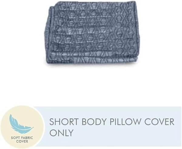 The White Willow - Funda de almohada de tela suave, gris, 10 x 30 in.