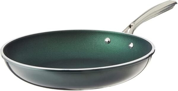 Sartén Granitestone Green 12" con revestimiento antiadherente, apta para horno