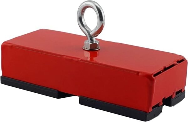 Master Magnetics imán de pesca fuerte con cáncamo, tuerca y escudo magnético