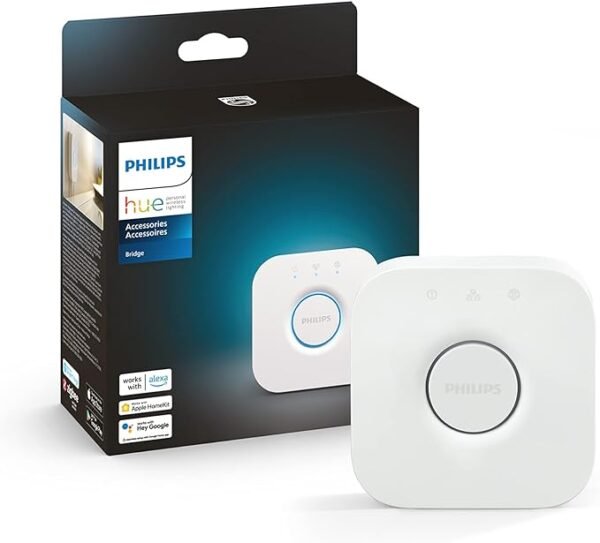Philips Hue Bridge, control multihabitación, automatizaciones y zonas con voz y Matter