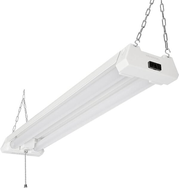 Lámpara LED Maxxima de 2 pies, 20W, conectable, luz diurna de 5000K