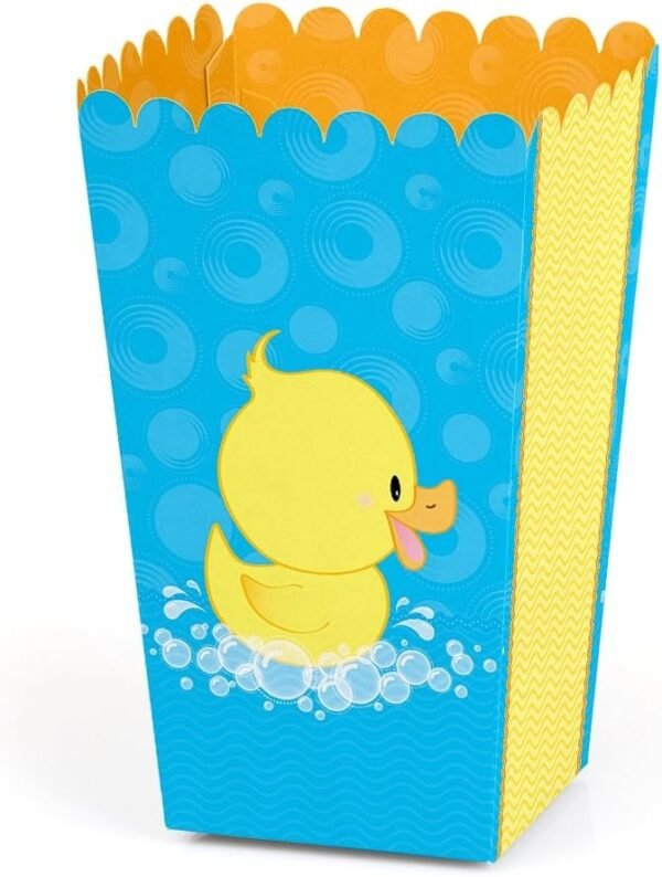 Big Dot of Happiness Cajas Regalo Baby Shower Ducky Duck, 12 Pzs.