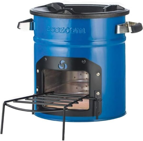 Estufa de campamento portátil Rocket Stove para cocinar al aire libre