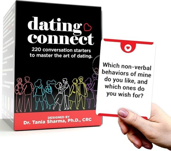 Life Sutra Dating Connect, 220 tarjetas de conversación para parejas, juegos para fortalecer relaciones