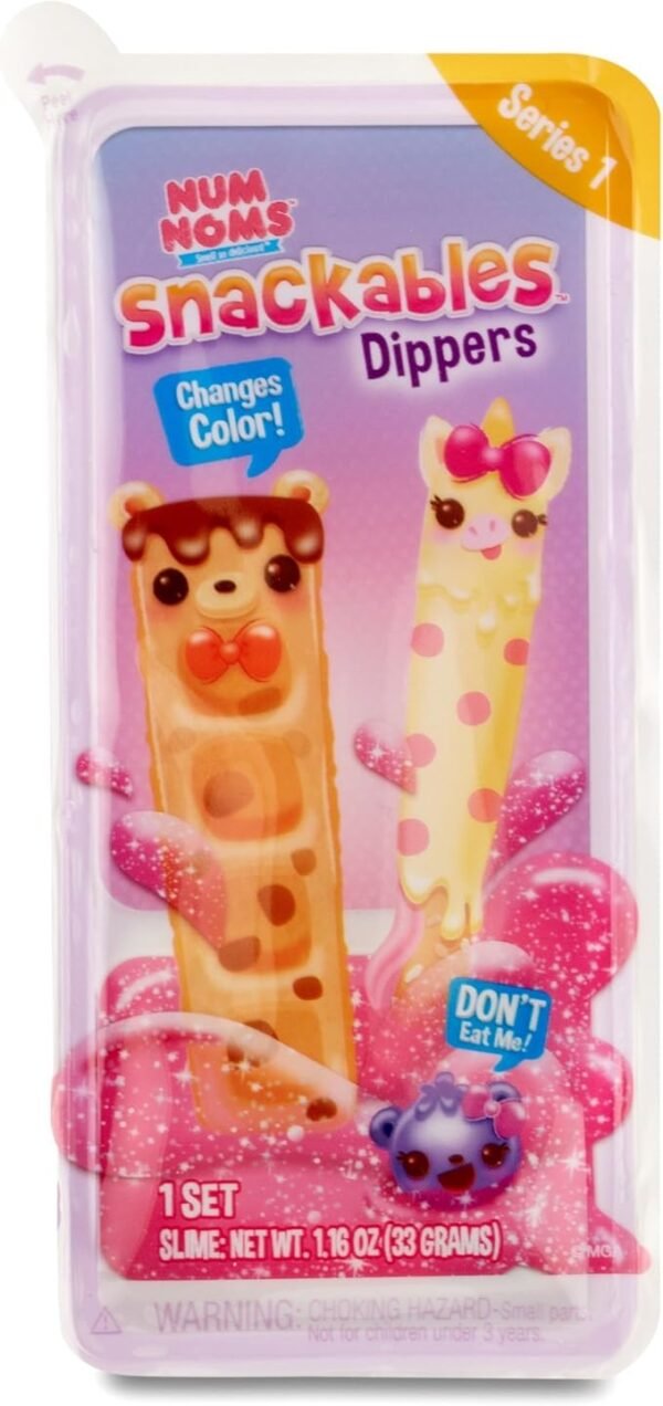 Num Noms Snackables, cucharas multicolor, juguetes para niños