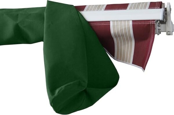 Bolsa de almacenamiento ALEKO para toldo, 12x10 pies, protección UV para patio, color verde